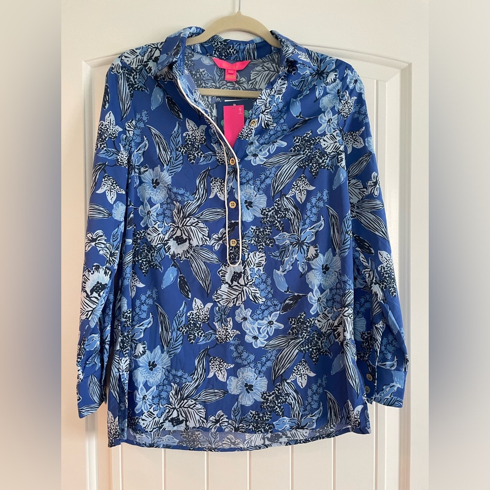 NWT Women’s Lilly Pulitizer Tunic Giavana UPF 50+ protection